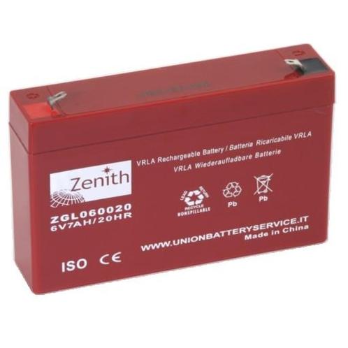 Zenith VRLA accu | ZGL060020 | 6V 7Ah, Auto-onderdelen, Accu's en Toebehoren, Ophalen of Verzenden
