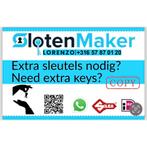Sleutelmaker Slotenmaker ook deur openen & slot vervangen, 24-uursservice