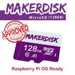 Raspberry Pi Approved MakerDisk microSD-kaart met RPi OS - 1, Hobby en Vrije tijd, Elektronica-componenten, Nieuw, Verzenden