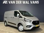 Ford Transit Custom 2.0 TDCI 131pk L1H1 Inrichting Euro6 Air, Auto's, Bestelauto's, Stof, Gebruikt, Overige kleuren, Dealer onderhouden