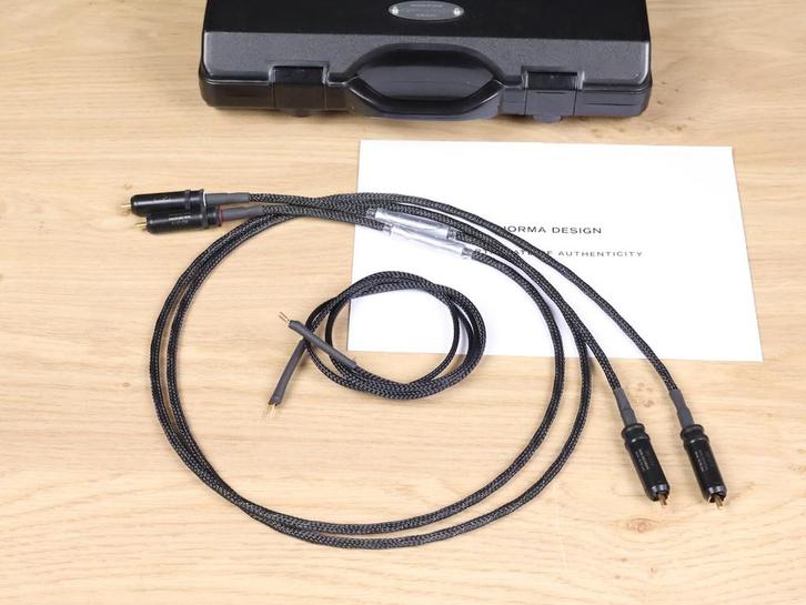 Jorma Design Phono One highend audio Phono interconnect RCA-, Audio, Tv en Foto, Audiokabels en Televisiekabels, Overige kabels