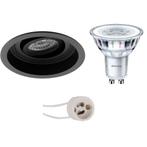 Voordeelset: LED Spot Set - Pragmi Domy Pro - GU10 Fitting -, Metaal of Aluminium, Nieuw, Ophalen of Verzenden, Led
