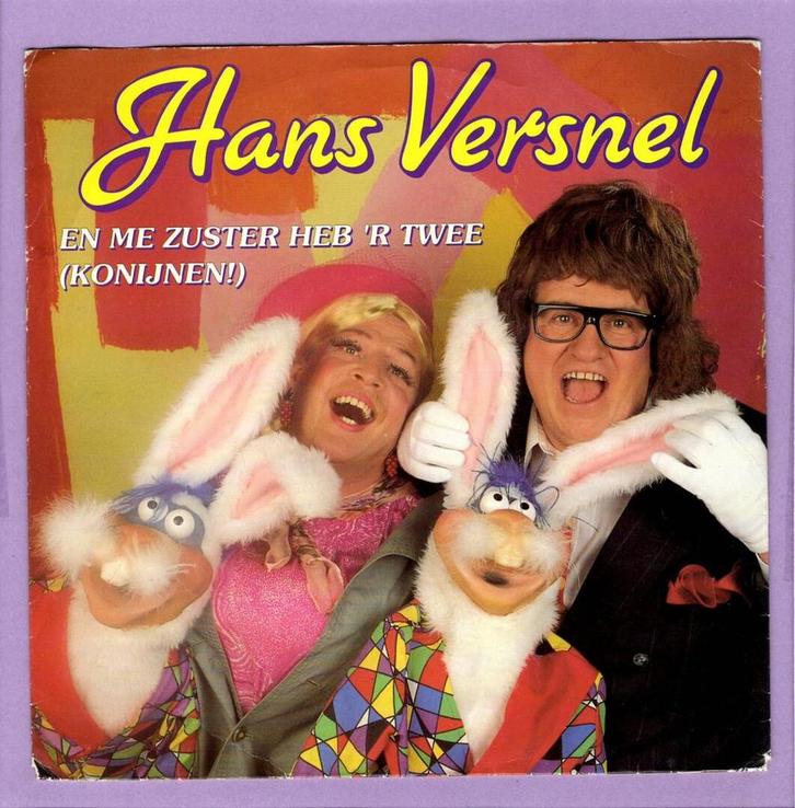 Hans Versnel – En Me Zuster Heb r Twee (Konijnen) / Koekero, Cd's en Dvd's, Vinyl Singles, Ophalen of Verzenden
