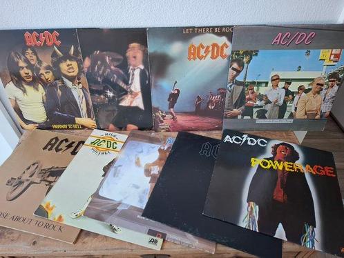 AC/DC - Great Lot of 9 x albums - LP albums (meerdere items), Cd's en Dvd's, Vinyl Singles