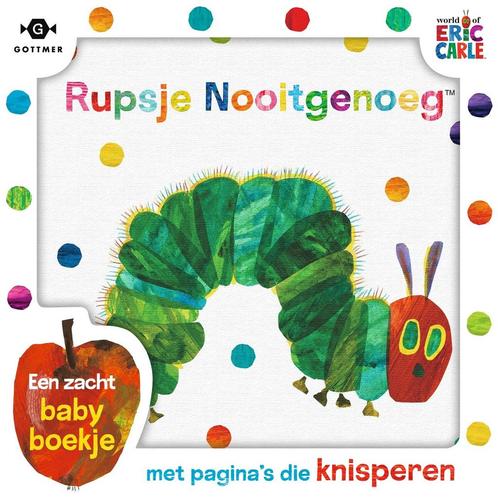 Boek: Rupsje Nooitgenoeg - Babyboekje - (als nieuw), Boeken, Kinderboeken | Baby's en Peuters, Zo goed als nieuw, Verzenden