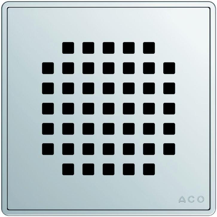 ACO Showerdrain Easyflow designrooster vierkant Quadrato, Doe-het-zelf en Verbouw, Buizen en Afvoer, Ophalen of Verzenden