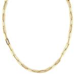 Handmade - Halsketting - 5 g - 50 cm - 18 karaat Geel goud, Sieraden, Tassen en Uiterlijk, Kettingen, Nieuw