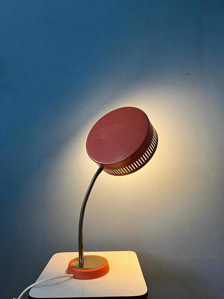 Red Mid Century Space Age UFO Table Lamp, Huis en Inrichting, Lampen | Tafellampen, Nieuw, Ophalen of Verzenden