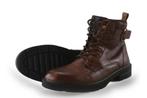 Nelson Veterboots in maat 41 Cognac | 10% extra korting, Overige kleuren, Verzenden, Boots, Zo goed als nieuw