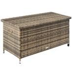 Wicker opbergbox Kiruna met kunststof gaas, 120x55x61,5cm, 2, Verzenden, Nieuw