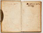 Francisco Bagno - Chemia et Materiae Medicae Praelectiones -, Antiek en Kunst