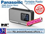 Panasonic goedkope nieuwe DAB+ digitale radio met bluetooth, Audio, Tv en Foto, Radio's, Ophalen of Verzenden, Nieuw, Radio