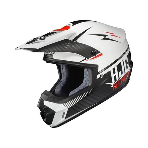 HJC CS-MX II Tweek Wit Zwart Offroad Helm, Motoren, Kleding | Motorhelmen, Offroadhelm, Heren, XXL, Nieuw met kaartje, HJC, Verzenden