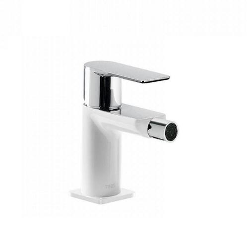 Bidetmengkraan Tres Loft Colors 1-Hendel Bidet Uitloop Recht, Doe-het-zelf en Verbouw, Sanitair, Kraan, Nieuw, Chroom, Ophalen of Verzenden
