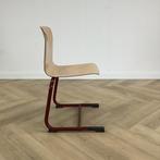 Woodmark schoolstoel zithoogte 45 cm, rood - beuken, Ophalen of Verzenden, Gebruikt, Hout, Eén