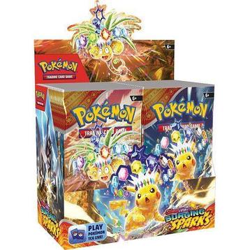 Pokémon TCG Scarlet and Violet Surging Sparks beschikbaar voor biedingen