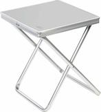 Bo-Camp - Krukje + oplegblad - Inklapbaar - Grijs, Caravans en Kamperen, Kampeeraccessoires, Ophalen of Verzenden, Zo goed als nieuw