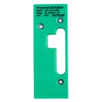 247WOOD Freesmal sluitplaat 127x23 links, Verzenden, Nieuw