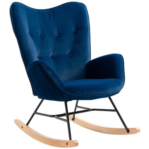 TRUUSK Schommelstoel Met Oren Rocking Chair Groot Comfort Ar, Huis en Inrichting, Fauteuils, Nieuw, Verzenden
