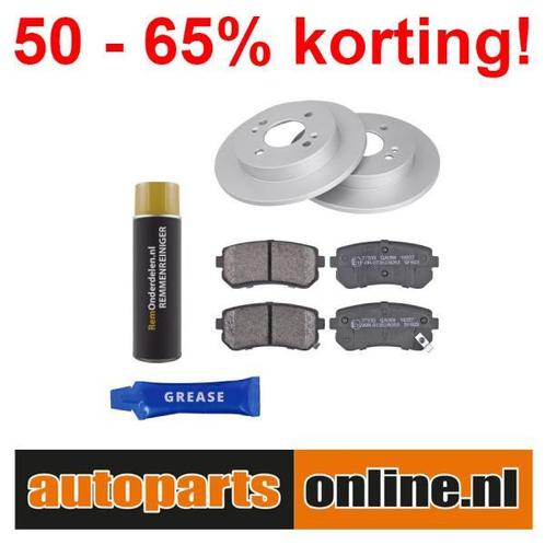 Remschijven + Remblokken Kia Picanto achterzijde, Auto-onderdelen, Besturing, Nieuw, Kia, Verzenden