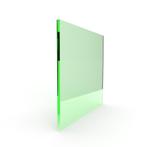 Enkel glas gekleurd 8 mm groen, Doe-het-zelf en Verbouw, Glas en Ramen, Ophalen of Verzenden, Nieuw