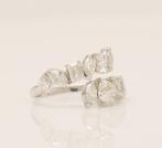 Cocktailring - 14 karaat Witgoud - 1.93ct. tw. Diamant, Sieraden, Tassen en Uiterlijk, Antieke sieraden