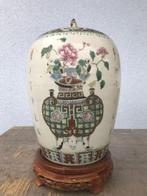 Vaas - Hout, Porselein - China (Zonder Minimumprijs), Antiek en Kunst