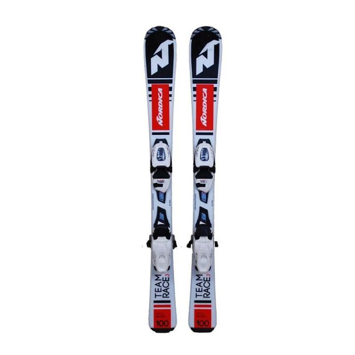 Nordica Team Race J-110 cm, Sport en Fitness, Skiën en Langlaufen, Skiën, Carve, Gebruikt, Nordica, Ski's, Ophalen of Verzenden