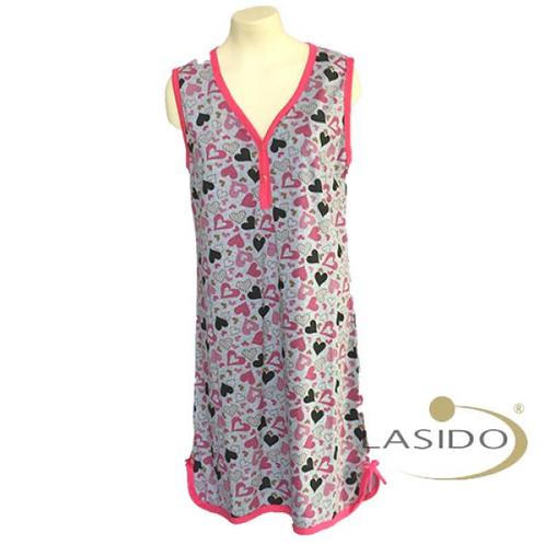 Nachthemd dames met hartjes - diverse kleuren GROOTHANDEL, Kleding | Dames, Ondergoed en Lingerie, Overige kleuren, Ophalen of Verzenden
