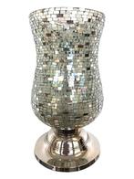 Vaas-windlicht, chimney moz chrystal, spiegelend disco, Huis en Inrichting, Ophalen of Verzenden, Nieuw