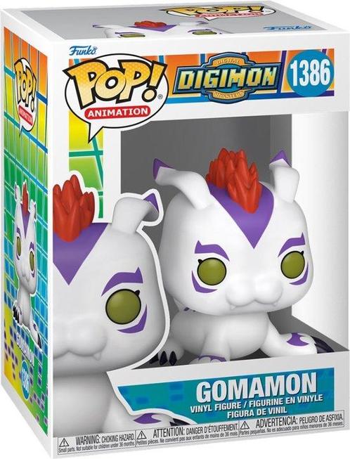 Funko Pop #1386 Digimon S1 - Gomamon - Funko Pop, Kinderen en Baby's, Speelgoed | Overig, Verzenden