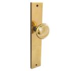 Intersteel knopschild 245x45mm blind PVD messingkleur, Doe-het-zelf en Verbouw, Deuren en Horren, Verzenden, Nieuw