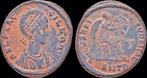 Ae4 379-386ad Roman Aelia Flaccilla Ae2 Victory seated ri..., Verzenden