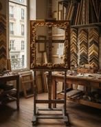 Lijst - Verguld hout - Een weelderige lijst in Rococo-stijl.