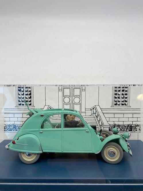 Tintin - Ensemble de 2 voitures 1:24 + 1:43 - La Citroën 2, Boeken, Stripboeken