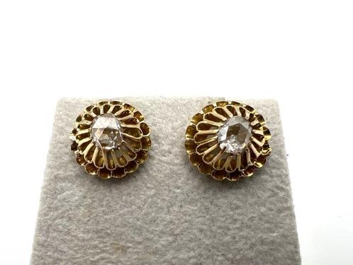 Zonder Minimumprijs - Oorbellen - 18 karaat Geel goud, Sieraden, Tassen en Uiterlijk, Oorbellen