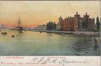 AMSTERDAM - Oosterdok met Marine, Verzenden, Gelopen