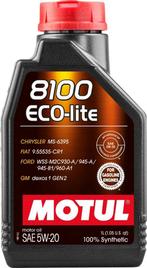 Motorolie Motul 8100 Eco-Lite 5W-20 1L, Auto-onderdelen, Motor en Toebehoren, Verzenden, Nieuw