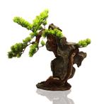 Bonsai boom op rots OS-307 - aquarium decoratie, Dieren en Toebehoren, Vissen | Aquaria en Toebehoren, Ophalen of Verzenden, Nieuw