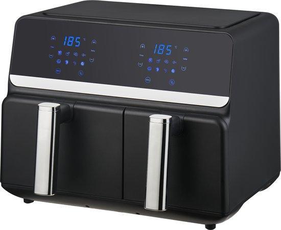 2dekans | Nexxt Digitale Dubbele Airfryer XXL -, Witgoed en Apparatuur, Frituurpannen, Zo goed als nieuw, Ophalen of Verzenden