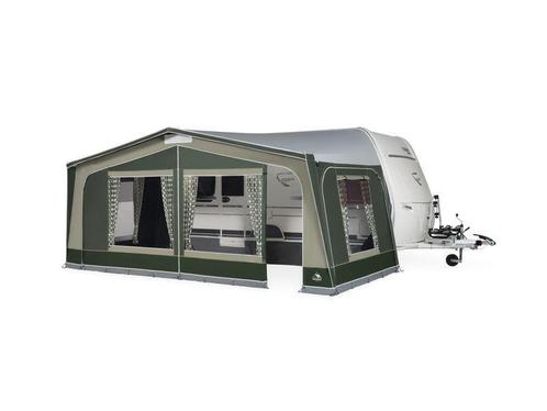Dorema caravanvoortent Monza xl 270 groen, Caravans en Kamperen, Voortenten en Luifels, Nieuw