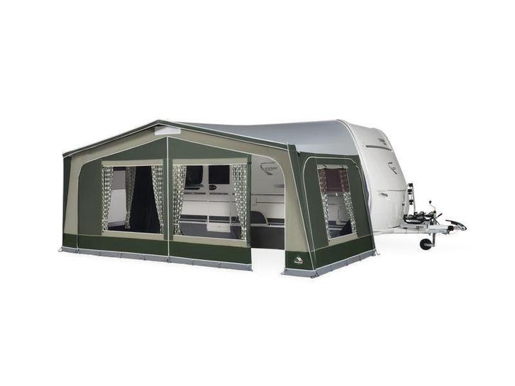 Dorema caravanvoortent Monza xl 270 groen, Caravans en Kamperen, Voortenten en Luifels, Nieuw