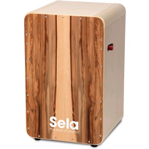 Sela SE 010 CaSela Pro Satin Nut cajon met switch, Muziek en Instrumenten, Drumstellen en Slagwerk, Verzenden