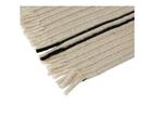 OYOY LIVING Putki - Vloerkleed - 100% Wol - Offwhite/Zwart, Huis en Inrichting, Verzenden, Zo goed als nieuw