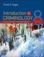 Introduction to Criminology 9781452242347, Zo goed als nieuw