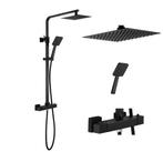 Complete Douchekraan Set | Tweedekansje | Mat Zwart, Doe-het-zelf en Verbouw, Sanitair, Ophalen of Verzenden, Nieuw, Douche