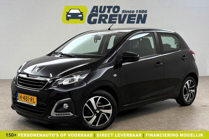 Peugeot 108 1.0 e-VTi Blue Executive LED Airco Cam Cruise., Auto's, Peugeot, Te koop, Handgeschakeld, Hatchback, Benzine, Zwart