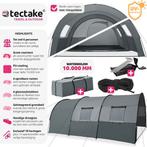 2dekans | tectake® - Tunneltent voor 6 personen -, Caravans en Kamperen, Tenten, Ophalen of Verzenden, Zo goed als nieuw