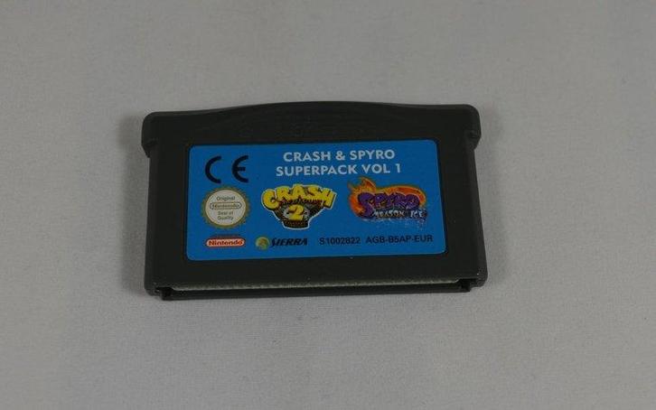 Crash & Spyro Superpack [Gameboy Advance], Spelcomputers en Games, Games | Nintendo Game Boy, Zo goed als nieuw, Ophalen of Verzenden