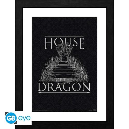 GBeye Game of Thrones House of the Dragon Framed Print, Verzamelen, Posters, Nieuw, Ophalen of Verzenden